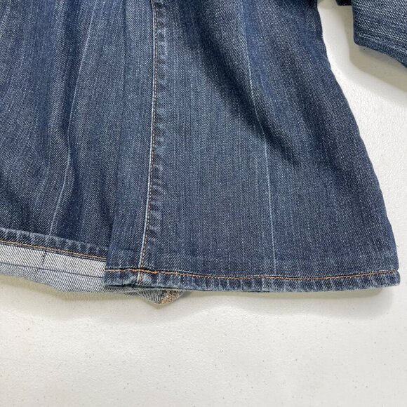 7‎ For All Mankind Bootcut Jeans Women's 28 Low Rise Distressed - Picture 8 of 13